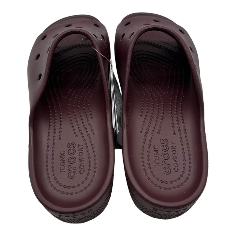CROCS Women's Sandals in Rich Maroon - Picture 7 of 7